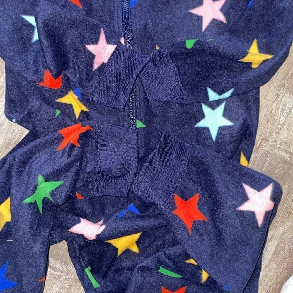 Old navy unisex stars one pice hoodie Jammie’s